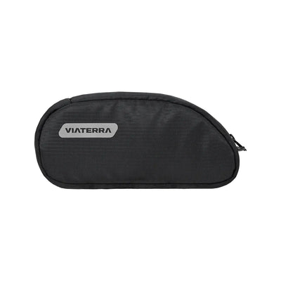 ViaTerra top tube cycling bag (black) front