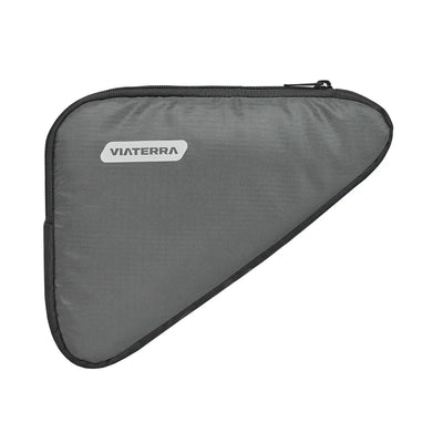 ViaTerra triangle cycling bag (grey) front
