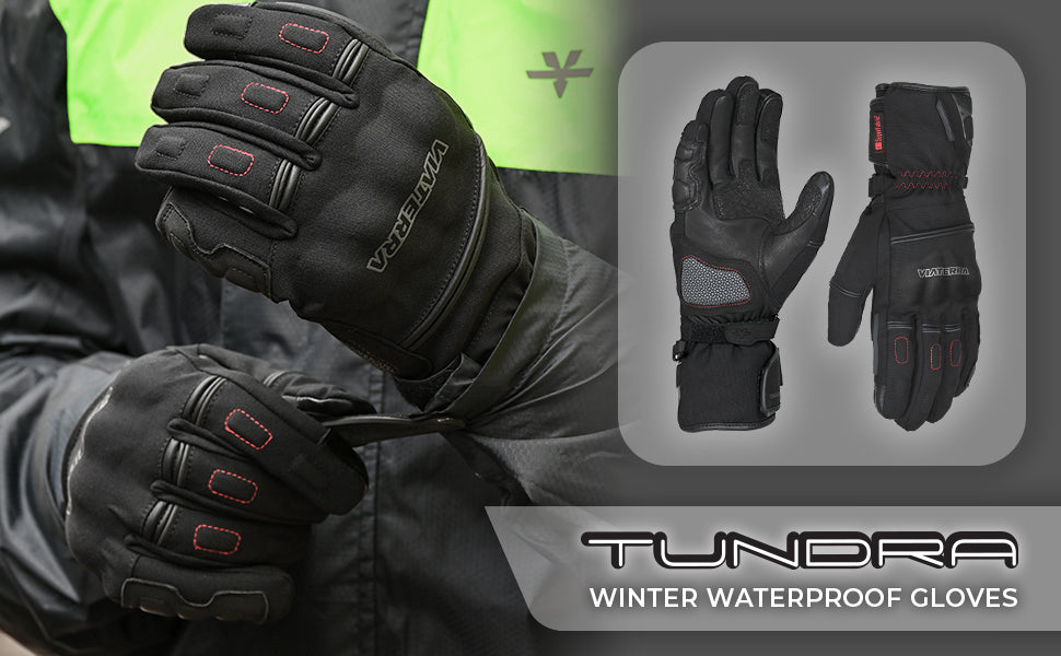 Stay Warm and Safe: How ViaTerra’s Tundra Waterproof Gloves Enhance Your Winter Rides