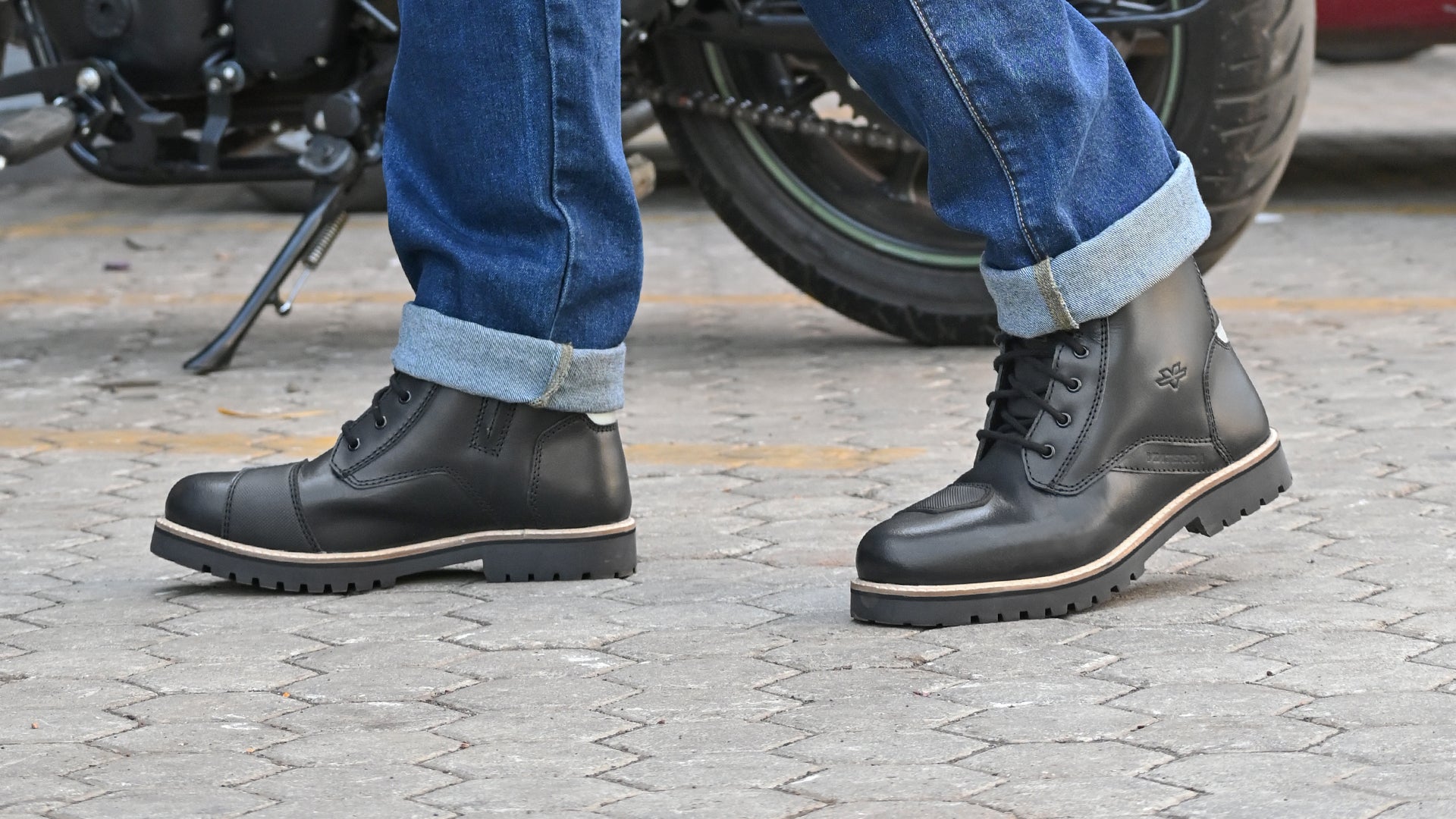Motorcycle Riding Boots for Men and Women in India – ViaTerra Gear