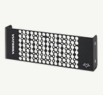 Radiator guard – 1 nos A black rectangular electronic component with a black-and-white checkered grid pattern on its top surface, photographed on a plain white background.
