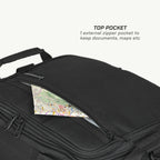 color_common ViaTerra claw mini - 100% waterproof motorcycle tailbag have top pocket