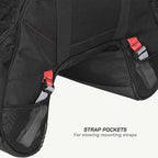 color_common ViaTerra claw mini - 100% waterproof motorcycle tailbag have straps pockets