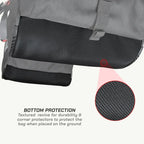 color_common ViaTerra claw mini - 100% waterproof motorcycle tailbag have heavy duty zippers