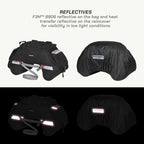 color_common ViaTerra claw mini - 100% waterproof motorcycle tailbag with 3M 8906 reflective tape