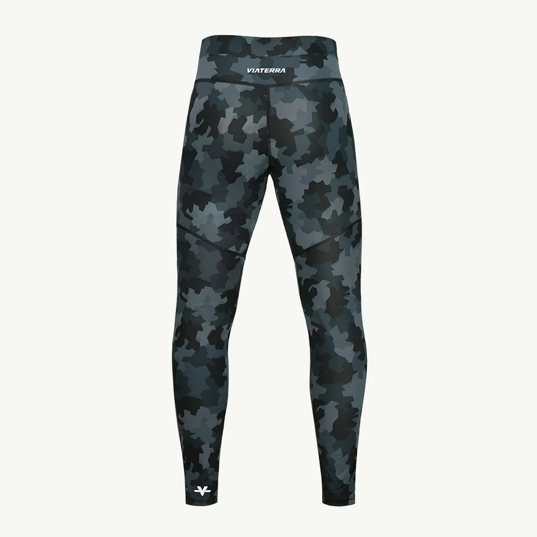 color_common ViaTerra 2nd SKIN BASE LAYER - Star Print - Back