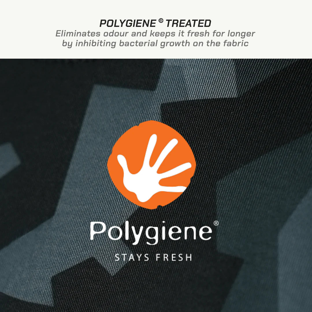 color_common ViaTerra 2nd SKIN BASE LAYER - Polygiene Treated - Star Print