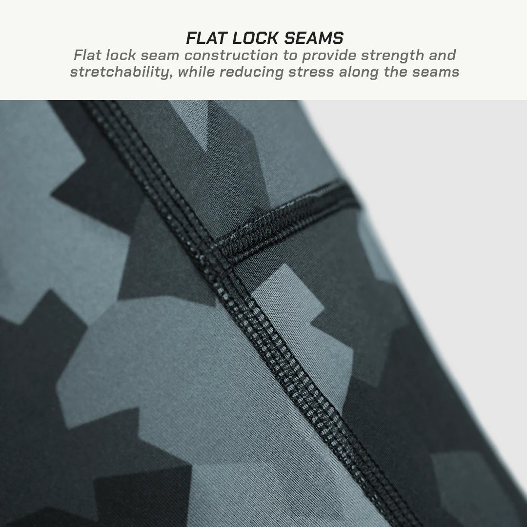 color_common ViaTerra 2nd SKIN BASE LAYER - Comfort Piping - Star Print