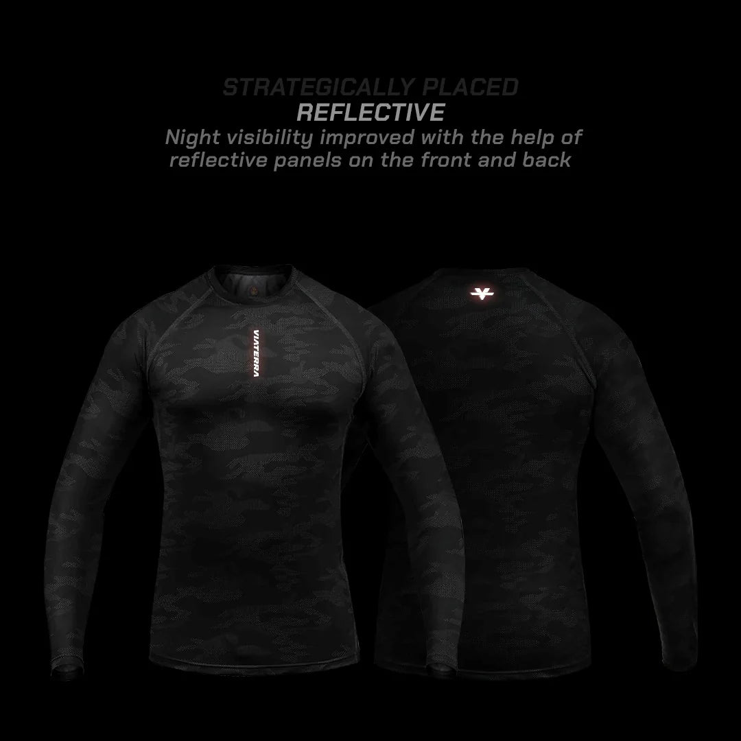 color_grey ViaTerra 2nd SKIN BASE LAYER - Reflective (Grey)