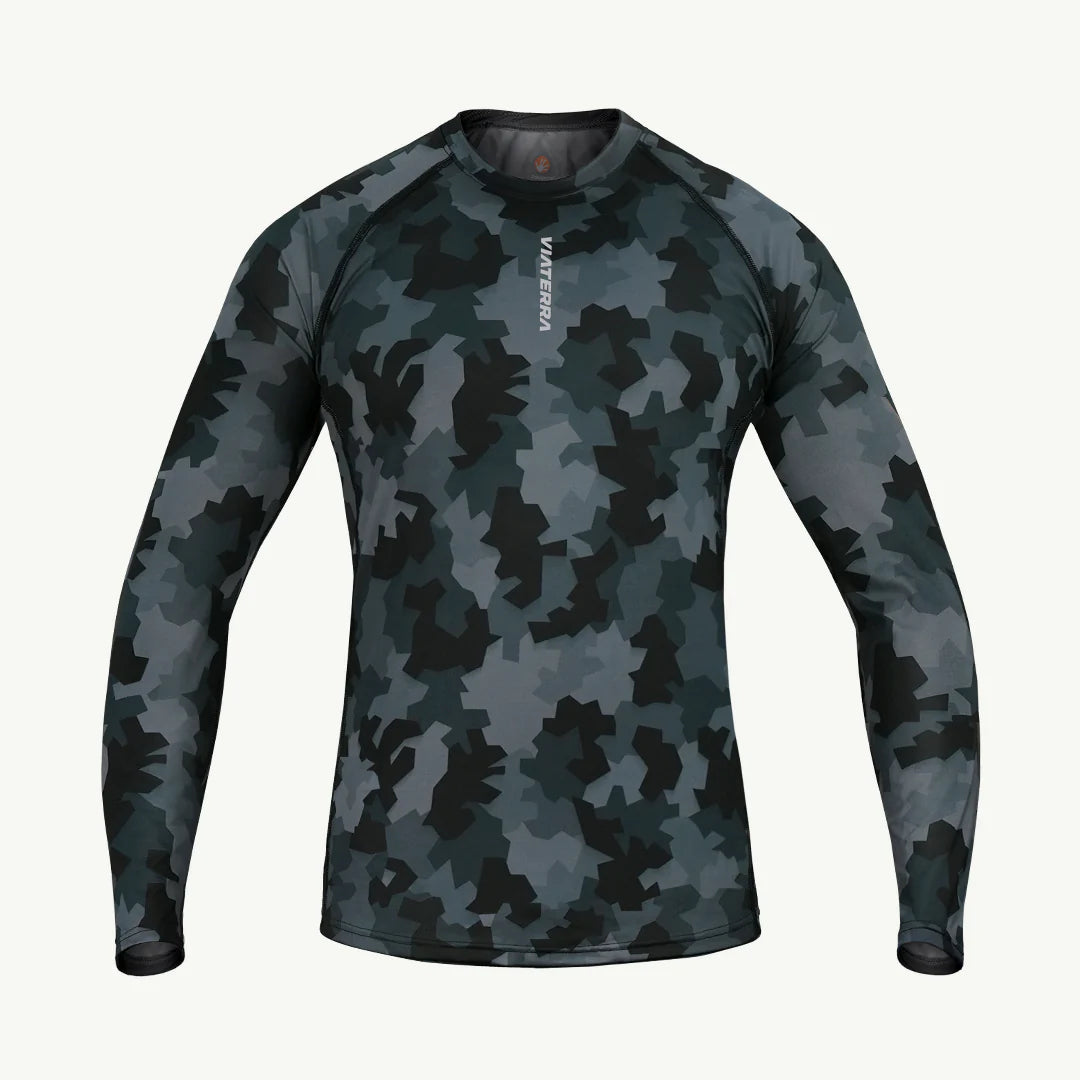 color_common ViaTerra 2nd SKIN BASE LAYER - Front (Star Print)