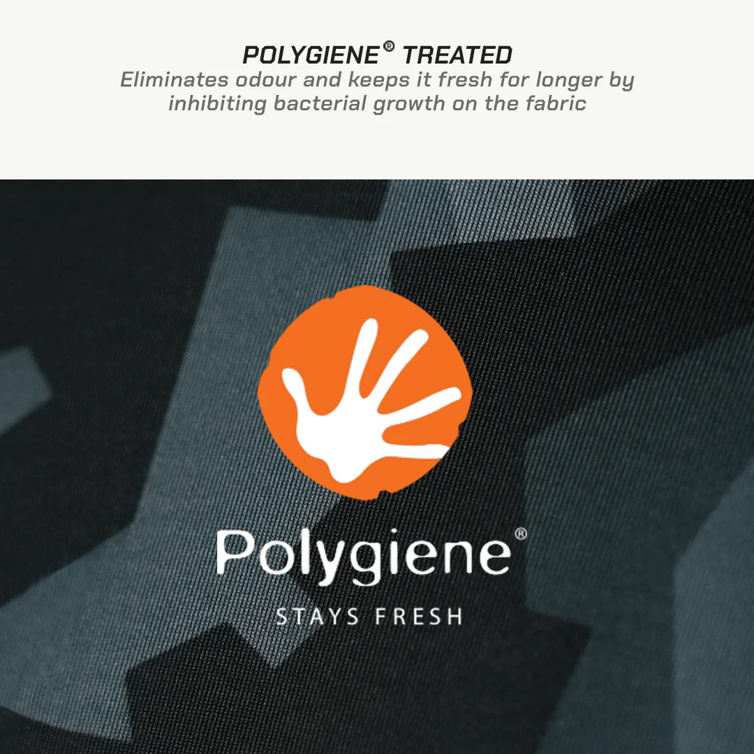 color_common ViaTerra 2nd SKIN BASE LAYER - Polygiene Treated - Star Print