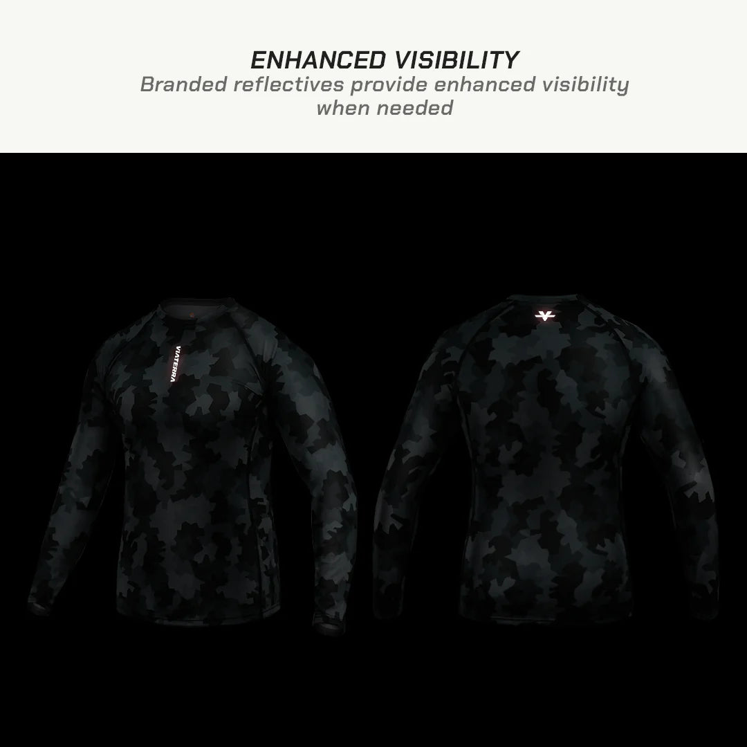 color_common ViaTerra 2nd SKIN BASE LAYER - Enhance Visivility (Star Print)