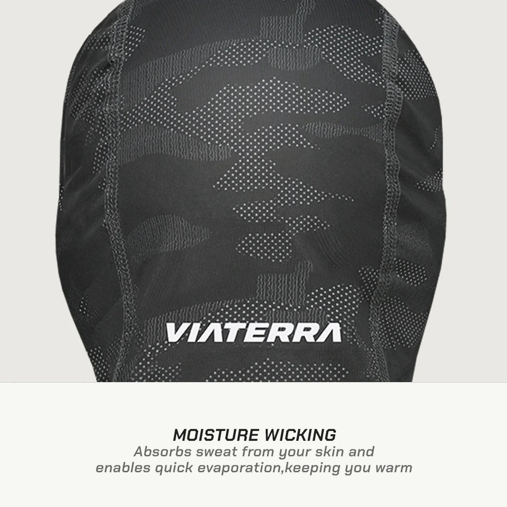 color_common ViaTerra 2nd skin balaclava - motorcycle helmet liner is moisture wicking
