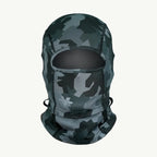 color_common ViaTerra 2nd skin balaclava - motorcycle helmet liner - start camo - front