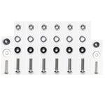 All necessary fasteners, spacers & washers included (refer to installation manual)