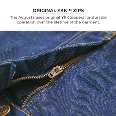 ViaTerra augusta – daily riding jeans for women have original YKK zips