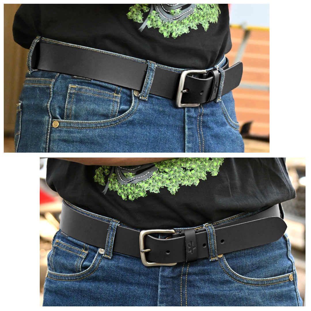 Durable Motorbike Leather Belt