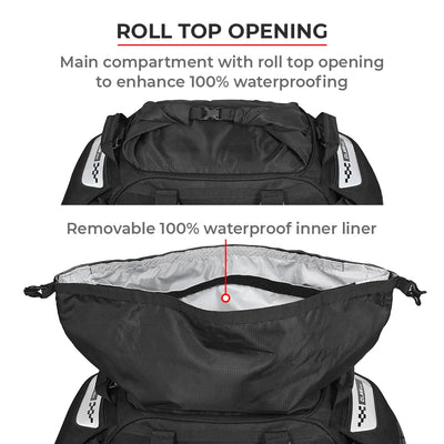 ViaTerra Claw Mini - 100% Waterproof motorcycle tailbag (Universal)