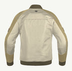 color_common Beige and brown jacket on a white background