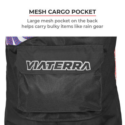 ViaTerra corbett custom color - off road trail riding jacket have mesh cargo pocket