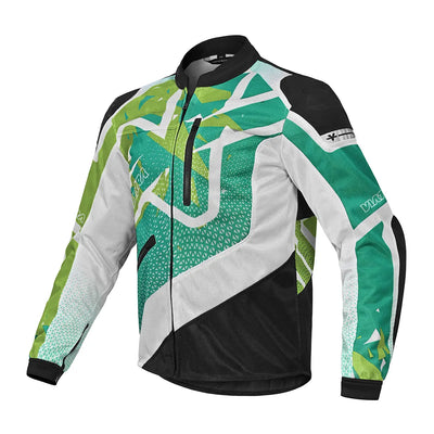 ViaTerra corbett custom color - off road trail riding jacket (side-green)