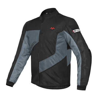 ViaTerra corbett monochrome - off road trail riding jacket (side-black)