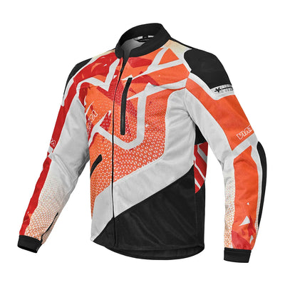ViaTerra corbett custom color - off road trail riding jacket (side-orange)