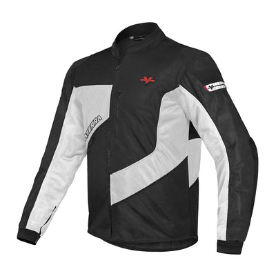 ViaTerra corbett monochrome - off road trail riding jacket (side-white)