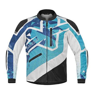 ViaTerra corbett custom color - off road trail riding jacket (front-blue)