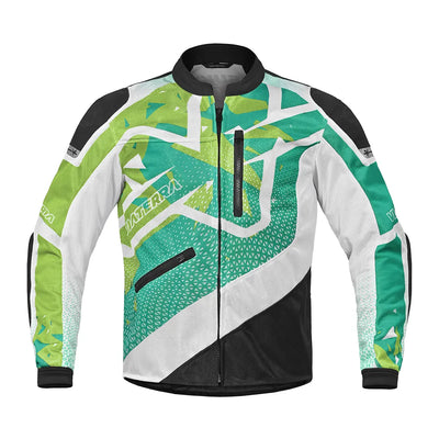 ViaTerra corbett custom color - off road trail riding jacket (front-green)