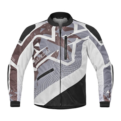 ViaTerra corbett custom color - off road trail riding jacket (front-grey)