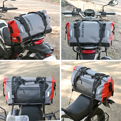 ViaTerra DryBag 40L - 100% Waterproof Motorcycle Tailbag (Universal)