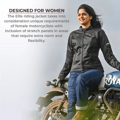 ELLIS WOMEN S STREET MESH RIDING JACKET ViaTerra Gear