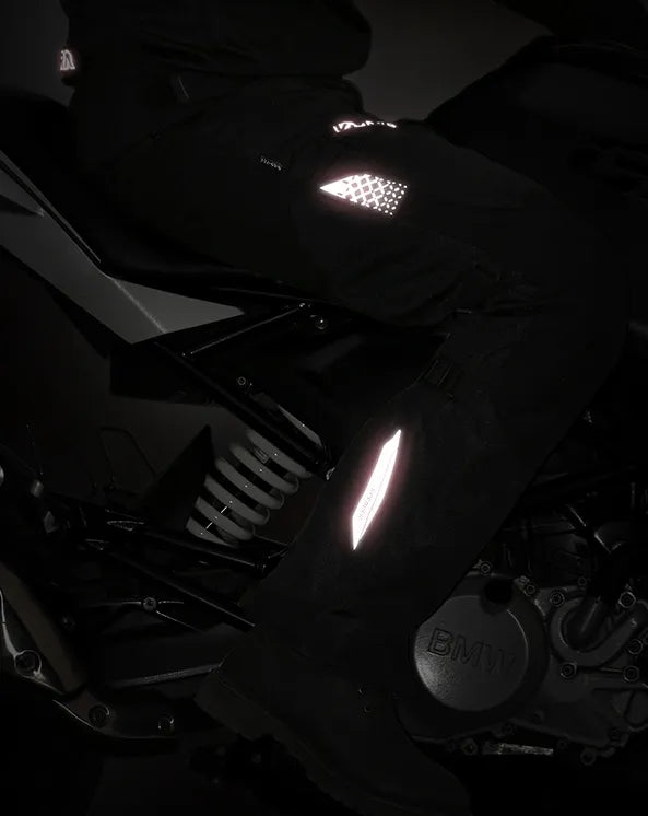 Enhanced visibility with well placed reflectives