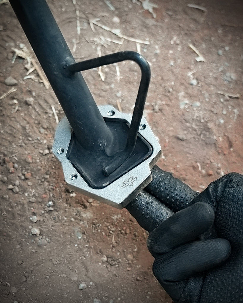 Extended footprint area - Hero XPulse 210 SIDESTAND SHOE