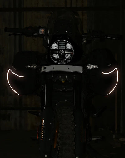 RE Himalayan 450 Trailpack have reflective