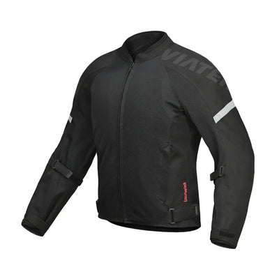 ViaTerra fender – urban mesh riding jacket with base layer (side-black)