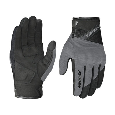 ViaTerra fender – daily use motorcycle gloves for men (grey)