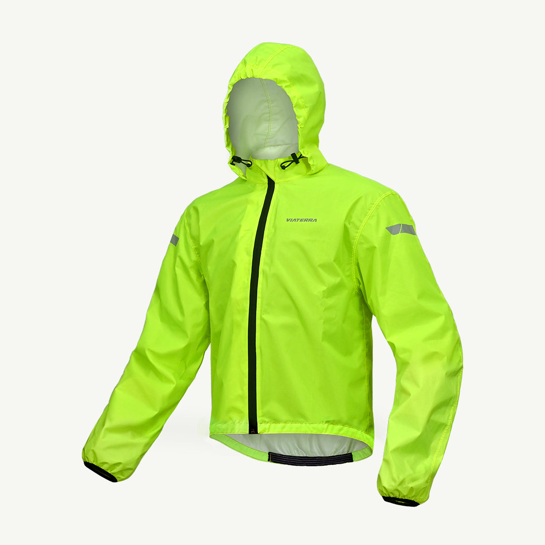 color_Fluoroscent-Green Rain Jacket