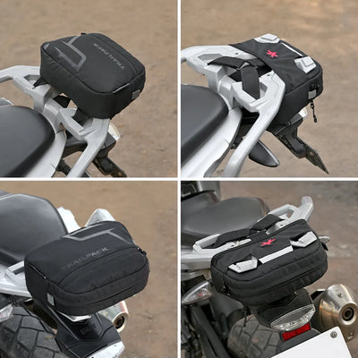 ViaTerra trailpack for bmw g 310 gs have multiple ways to mount 