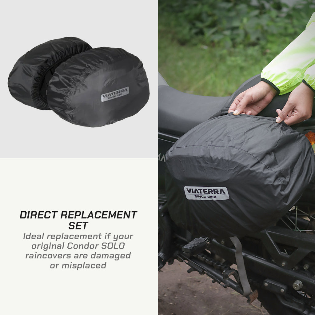 REPLACEMENT RAINCOVERS - CONDOR 2UP MOTORCYCLE SADDLEBAGS