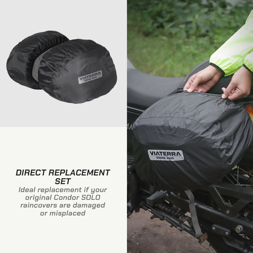 REPLACEMENT RAINCOVERS - CONDOR SOLO MOTORCYCLE SADDLEBAG