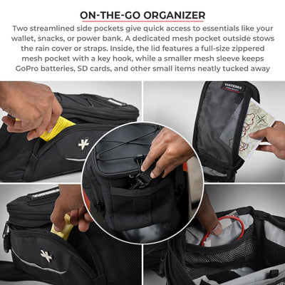 ACE MAGNETIC MOTORCYCLE TANK BAG