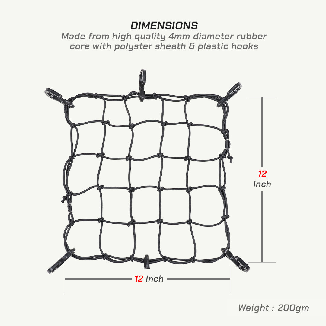 Bungee Cord Tie Down Net