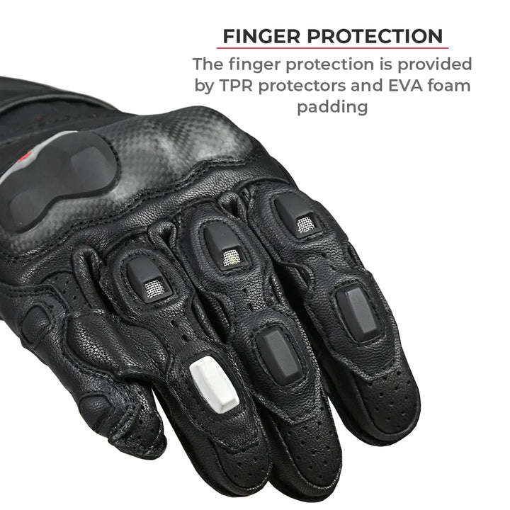 GRID MK3 Full Gauntlet Gloves for Ultimate Protection ViaTerra Gear