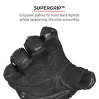 Color_Common ViaTerra grid – full gauntlet motorcycle riding gloves have super grip