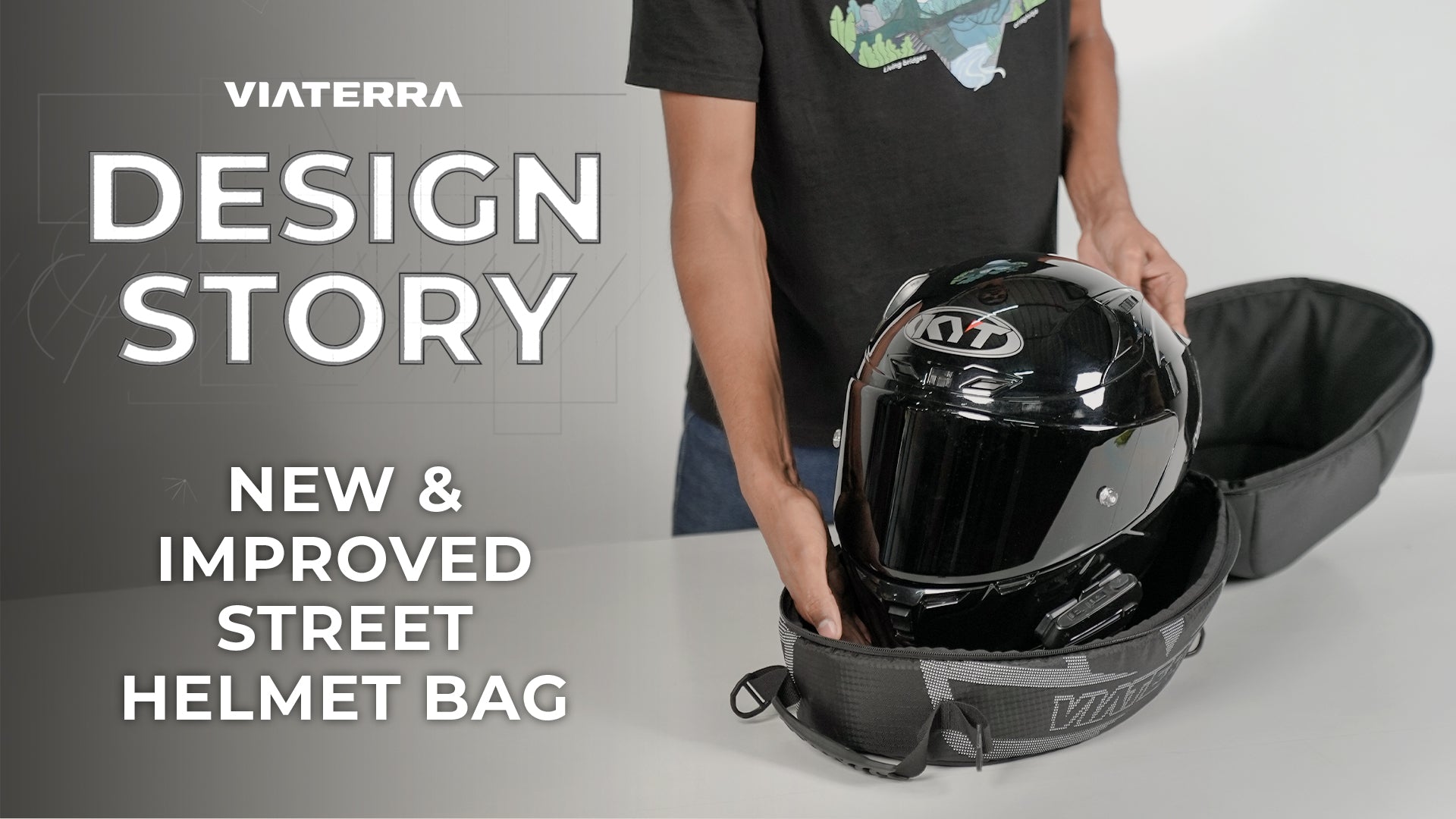 gear bag for motorcycle helmet trackside Viaterra Essentials Helmet Bag