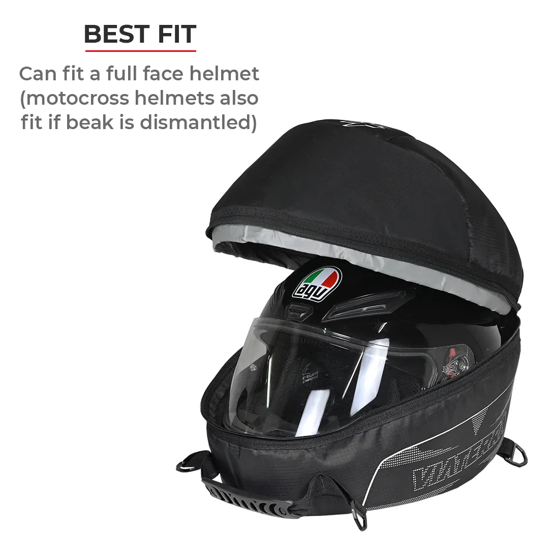 Motorcycle helmet luggage on sale
