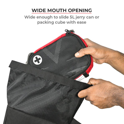 RE Himalayan 450 Trailpack have wide mouth opening