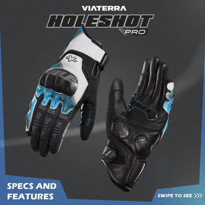 HOLESHOT PRO – SEMI GAUNTLET HYBRID RIDING GLOVES